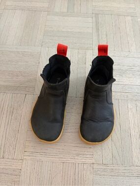 Vivo Barefoot Kids GOBI CHELSEA PRE-SCHOOL Black Boots